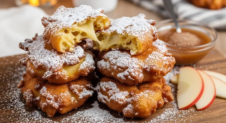 3 ingredient apple fritters