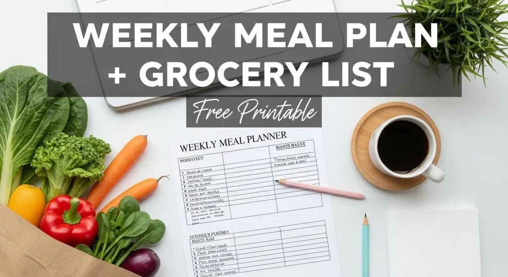 weekly meal plan